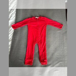 Kyte baby Red Romper Sleeper 3-6 Months